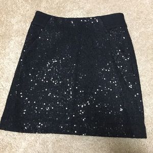 LOFT skirt with sequins